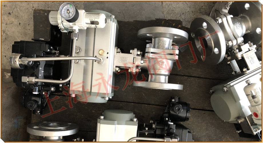 機(jī)械式氣動(dòng)V型調(diào)節(jié)球閥圖片 機(jī)械式氣動(dòng)V型調(diào)節(jié)球閥