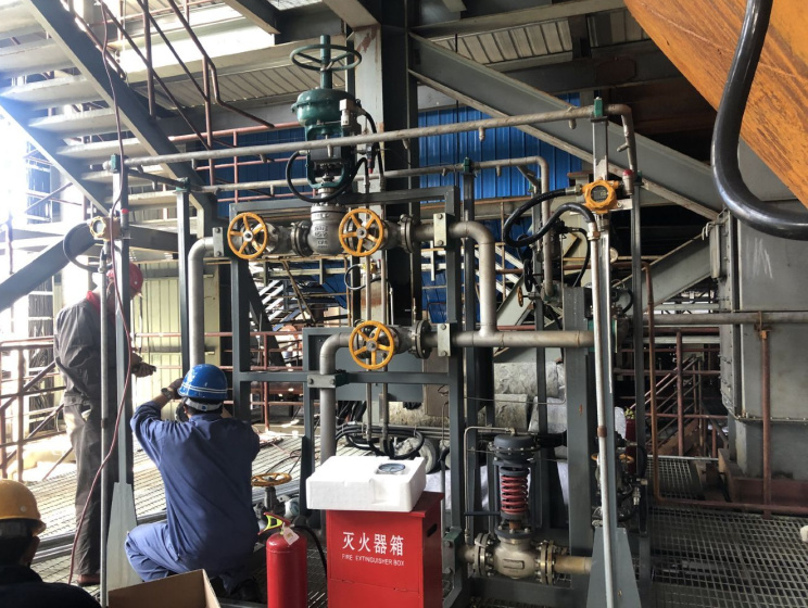 氨用截止閥的安裝