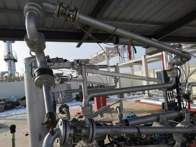 液氨鶴管緊急拉斷閥案例