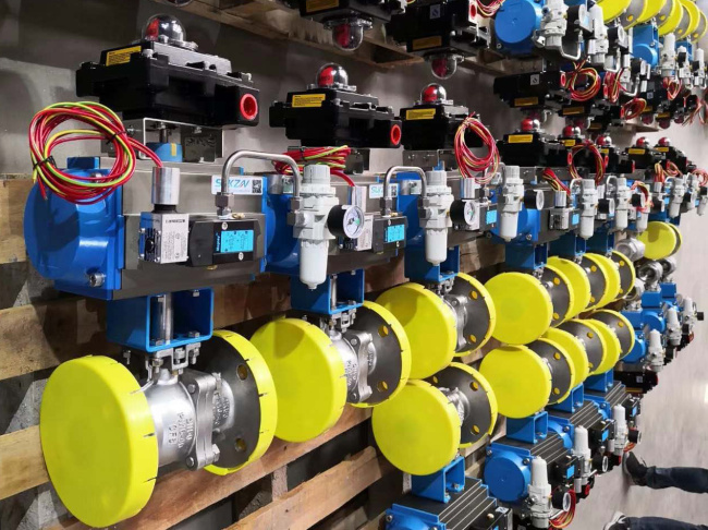 球閥_氣動(dòng)球閥組裝生產(chǎn)線