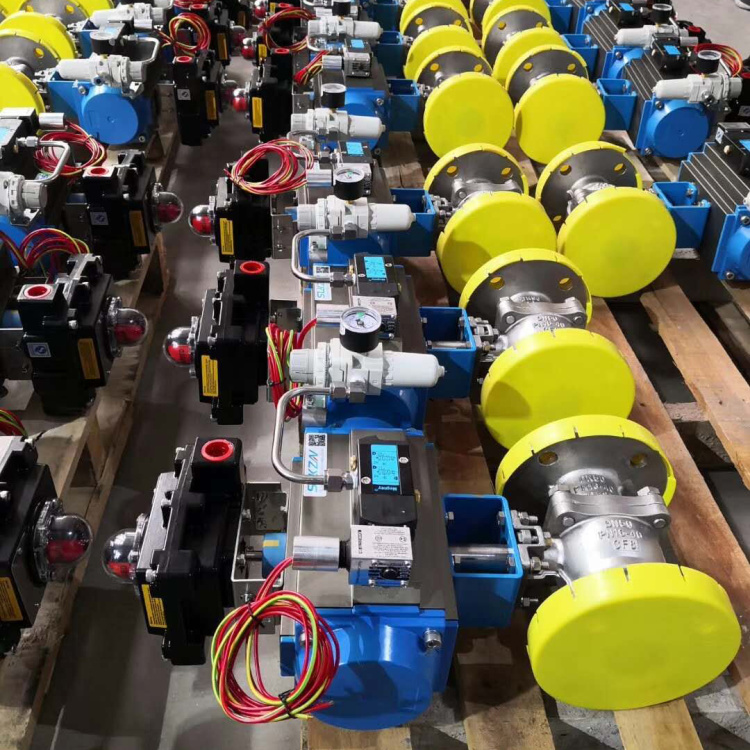 氣動(dòng)球閥成品包裝