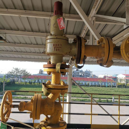 氨用安全閥安裝現場 氨用安全閥安裝現場