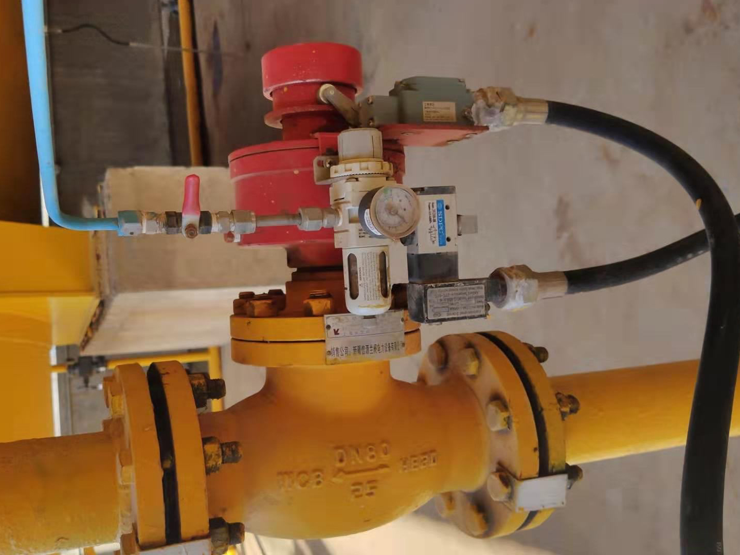 液氨切斷閥新疆應(yīng)用案例