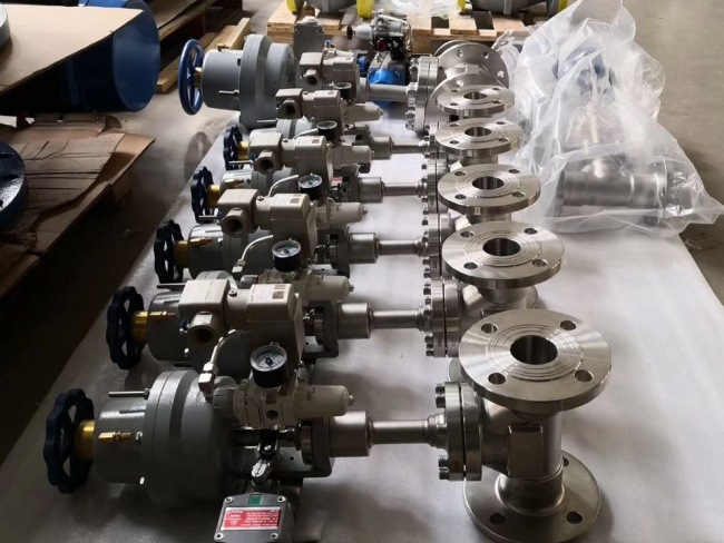 法蘭式低溫氣動(dòng)緊急切斷閥