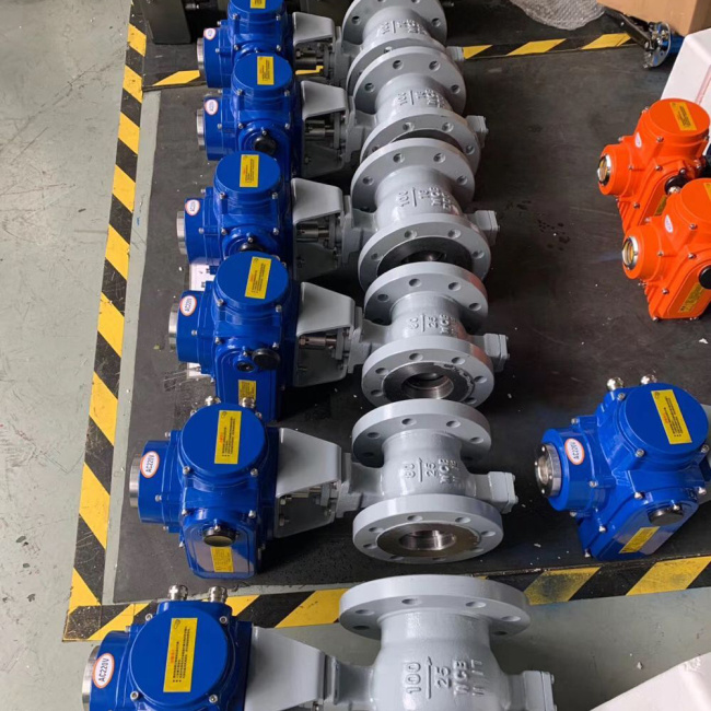 電動(dòng)V型切斷球閥 電動(dòng)V型切斷球閥