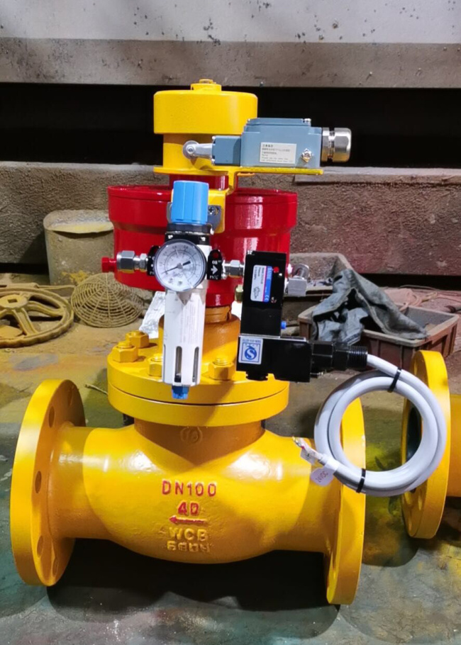 液氨氣動切斷閥 液氨氣動切斷閥