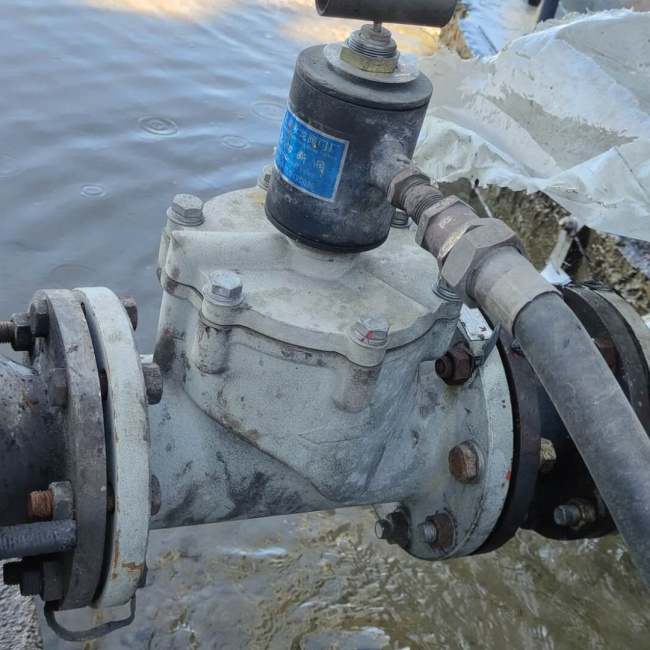 燃氣緊急切斷閥安裝現(xiàn)場 燃氣緊急切斷閥安裝現(xiàn)場