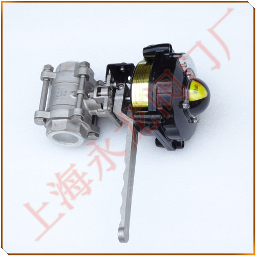 帶回信器手動球閥 Bring back the manual ball valve 帶回信器手動球閥 Bring back the manual ball valve