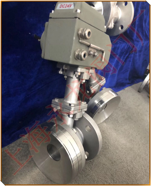 電動釜底放料球閥