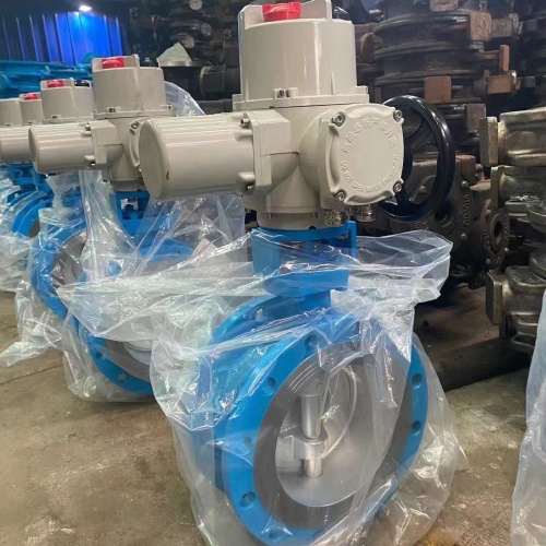 D941H-16C硬密封電動蝶閥圖片