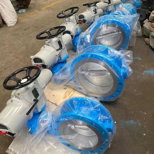 D941H-16中線硬密封電動蝶閥圖片