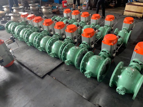 偏心半球閥圖片_氣動(dòng)偏心半球閥圖片