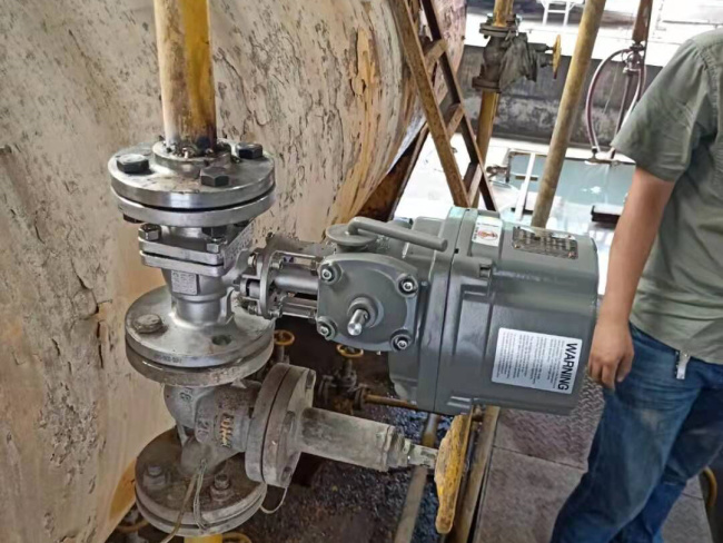 電動緊急切斷閥_液氨儲罐
