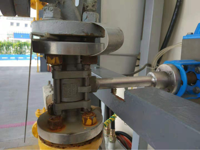 氣動低溫球閥_合成氨裝置