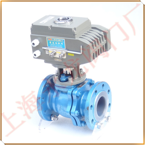 鹽酸襯氟電動(dòng)球閥圖片 鹽酸襯氟電動(dòng)球閥圖片