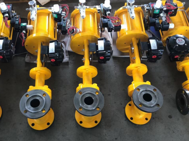 LCB波紋管液氯氣動(dòng)切斷閥