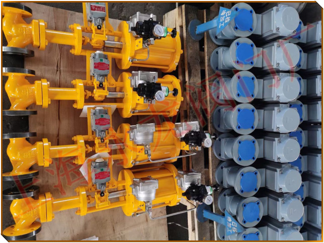 LCB波紋管液氯氣動切斷閥圖片