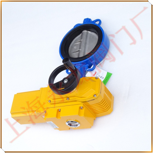 斷電復(fù)位關(guān)閉電動蝶閥圖片_上海永龍