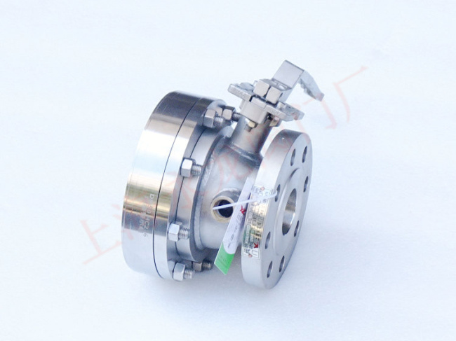 斜桿式夾套保溫釜底閥圖片