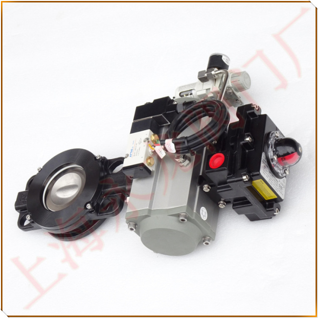 氣動(dòng)高性能軟密封雙偏心蝶閥