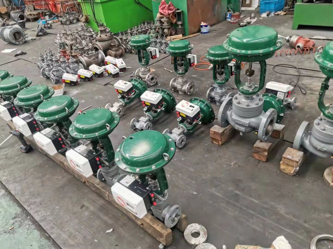 氣動雙座調(diào)節(jié)閥 氣動雙座調(diào)節(jié)閥