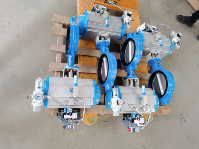 對夾式氣動蝶閥 對夾式氣動蝶閥